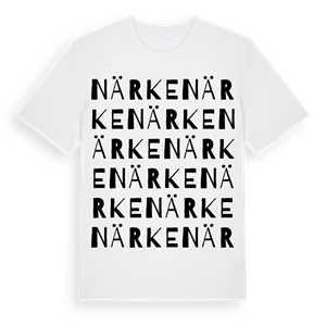 Närke ordlek t-shirt – ekologisk bomull t-shirt från Pinshirt