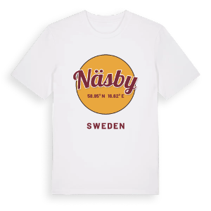 Näsby cirkel t-shirt – ekologisk bomull t-shirt från Pinshirt