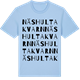 Blue Soul t-shirt med Näshulta kvarn ordlek t-shirt