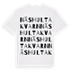 Näshulta kvarn ordlek t-shirt