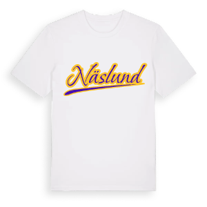 Näslund baseball t-shirt – ekologisk bomull t-shirt från Pinshirt