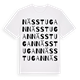 Nässtugan ordlek t-shirt