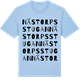Blue Soul t-shirt med Nästorpsstugan ordlek t-shirt