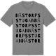 Mid Heather Gray t-shirt med Nästorpsstugan ordlek t-shirt