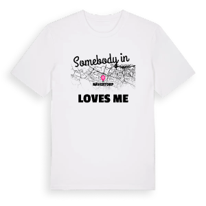 Någon i Nävertorp älskar mig t-shirt – ekologisk bomull t-shirt från Pinshirt