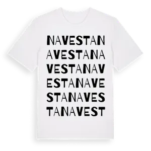 Navesta ordlek t-shirt – ekologisk bomull t-shirt från Pinshirt