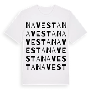 Navesta ordlek t-shirt – ekologisk bomull t-shirt från Pinshirt