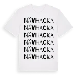 Nävhacka ordlek t-shirt – ekologisk bomull t-shirt från Pinshirt