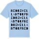 Blue Soul t-shirt med Nedre Mellantorp ordlek t-shirt