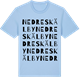 Blue Soul t-shirt med Nedre Skälby ordlek t-shirt