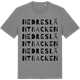 Mid Heather Gray t-shirt med Nedre Släntbacken ordlek t-shirt