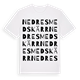 Nedre Smedskärr ordlek t-shirt