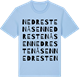 Blue Soul t-shirt med Nedre Stenåsen ordlek t-shirt