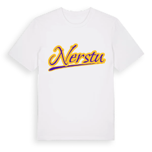 Nerstu baseball t-shirt – ekologisk bomull t-shirt från Pinshirt