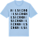 Blue Soul t-shirt med Nilsberg ordlek t-shirt