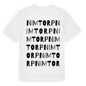 Nimtorp ordlek t-shirt – ekologisk bomull t-shirt från Pinshirt