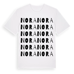 Nora ordlek t-shirt – ekologisk bomull t-shirt från Pinshirt