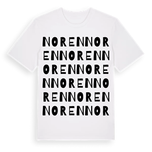Noren ordlek t-shirt – ekologisk bomull t-shirt från Pinshirt