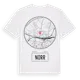 White t-shirt med Norr t-shirt