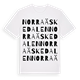 Norra Äskedalen ordlek t-shirt