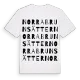 Norra Brunsätter ordlek t-shirt