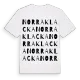 Norra Klacka ordlek t-shirt