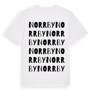 Norrby ordlek t-shirt – ekologisk bomull t-shirt från Pinshirt