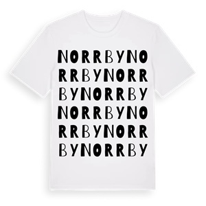 Norrby ordlek t-shirt – ekologisk bomull t-shirt från Pinshirt
