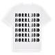 Norrlund ordlek t-shirt