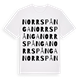 Norrspånga ordlek t-shirt