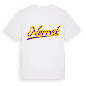 Norrvik baseball t-shirt – ekologisk bomull t-shirt från Pinshirt