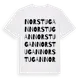 White t-shirt med Norstugan ordlek t-shirt