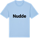 Blue Soul t-shirt med Nudde fetstil t-shirt