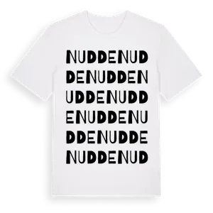 Nudde ordlek t-shirt – ekologisk bomull t-shirt från Pinshirt