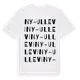 White t-shirt med Ny-Ullevi ordlek t-shirt