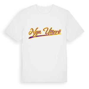 Nya Utterö baseball t-shirt – ekologisk bomull t-shirt från Pinshirt