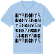 Blue Soul t-shirt med Nyäng ordlek t-shirt