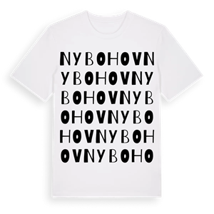 Nybohov ordlek t-shirt – ekologisk bomull t-shirt från Pinshirt