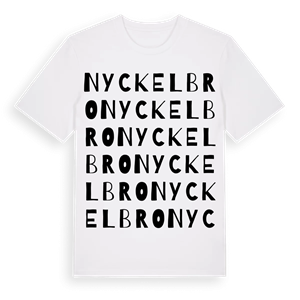 Nyckelbro ordlek t-shirt – ekologisk bomull t-shirt från Pinshirt