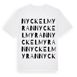 Nyckelmyran ordlek t-shirt – ekologisk bomull t-shirt från Pinshirt