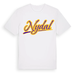 Nydal baseball t-shirt – ekologisk bomull t-shirt från Pinshirt