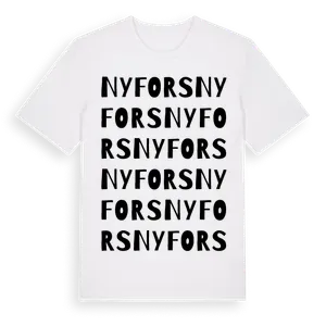 Nyfors ordlek t-shirt – ekologisk bomull t-shirt från Pinshirt