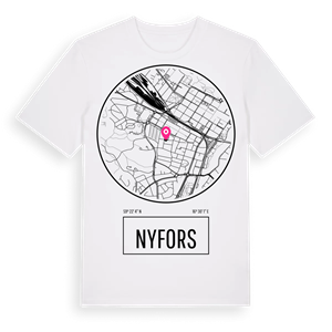 Nyfors t-shirt – ekologisk bomull t-shirt från Pinshirt