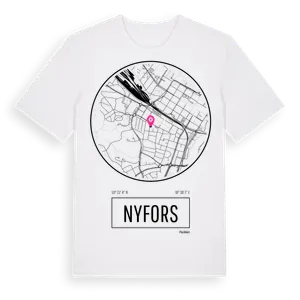 Nyfors t-shirt – ekologisk bomull t-shirt från Pinshirt