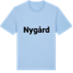 Blue Soul t-shirt med Nygård fetstil t-shirt