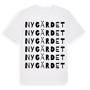 Nygärdet ordlek t-shirt – ekologisk bomull t-shirt från Pinshirt