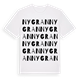 Nygran ordlek t-shirt