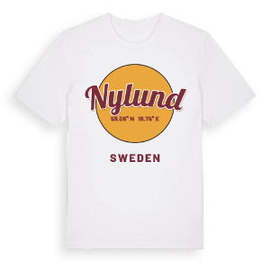 Nylund cirkel t-shirt – ekologisk bomull t-shirt från Pinshirt