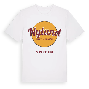 Nylund cirkel t-shirt – ekologisk bomull t-shirt från Pinshirt