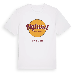 Nylund cirkel t-shirt – ekologisk bomull t-shirt från Pinshirt